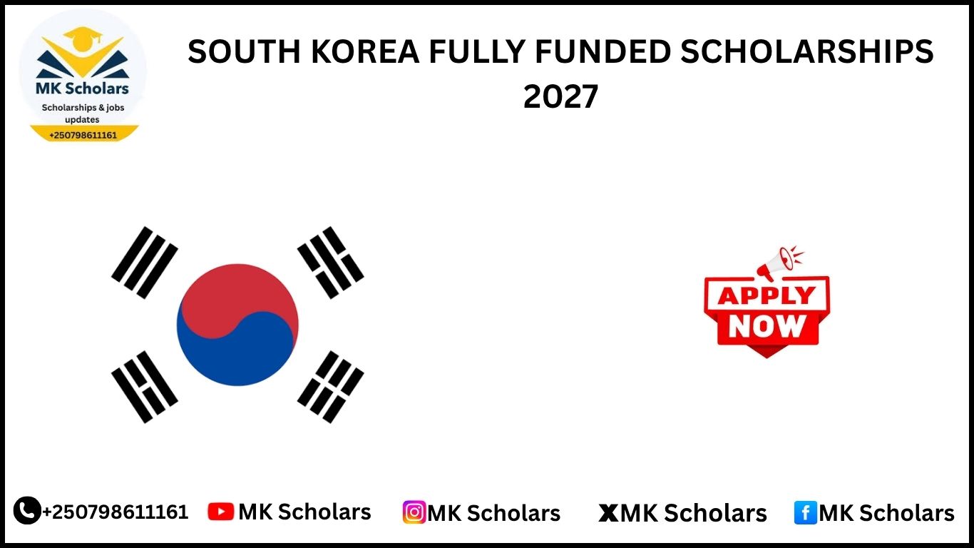 SOUTH KOREA FULLY FUNDED SCHOLARSHIPS 2027